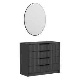 Hanah Home Kale Luxe - 4801 Cómoda Antracita